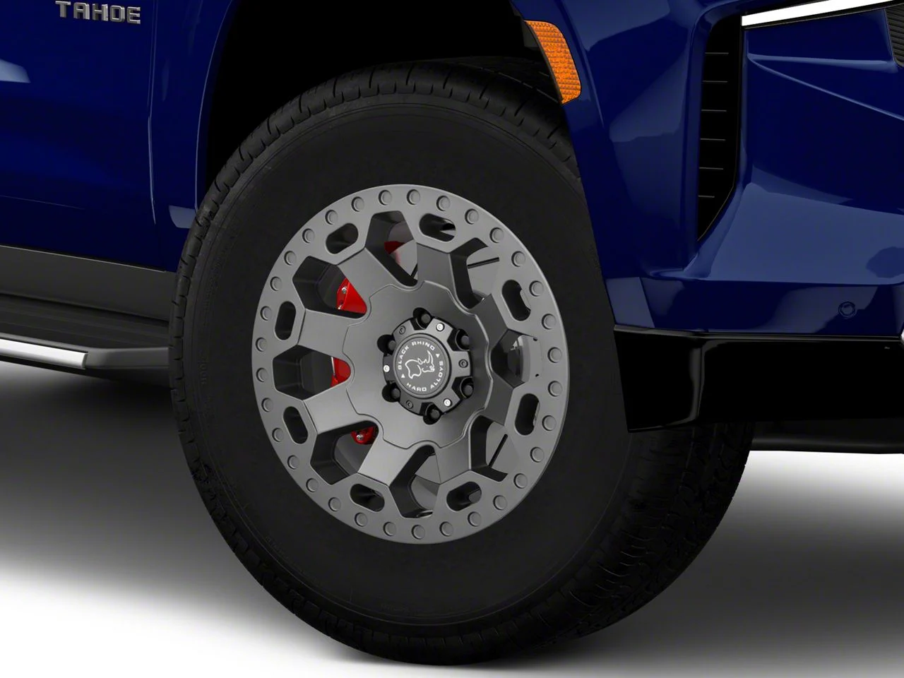 Black Rhino Warlord Matte Gunmetal 6-Lug Wheel; 18x9; 12mm Offset (21-26 Tahoe)