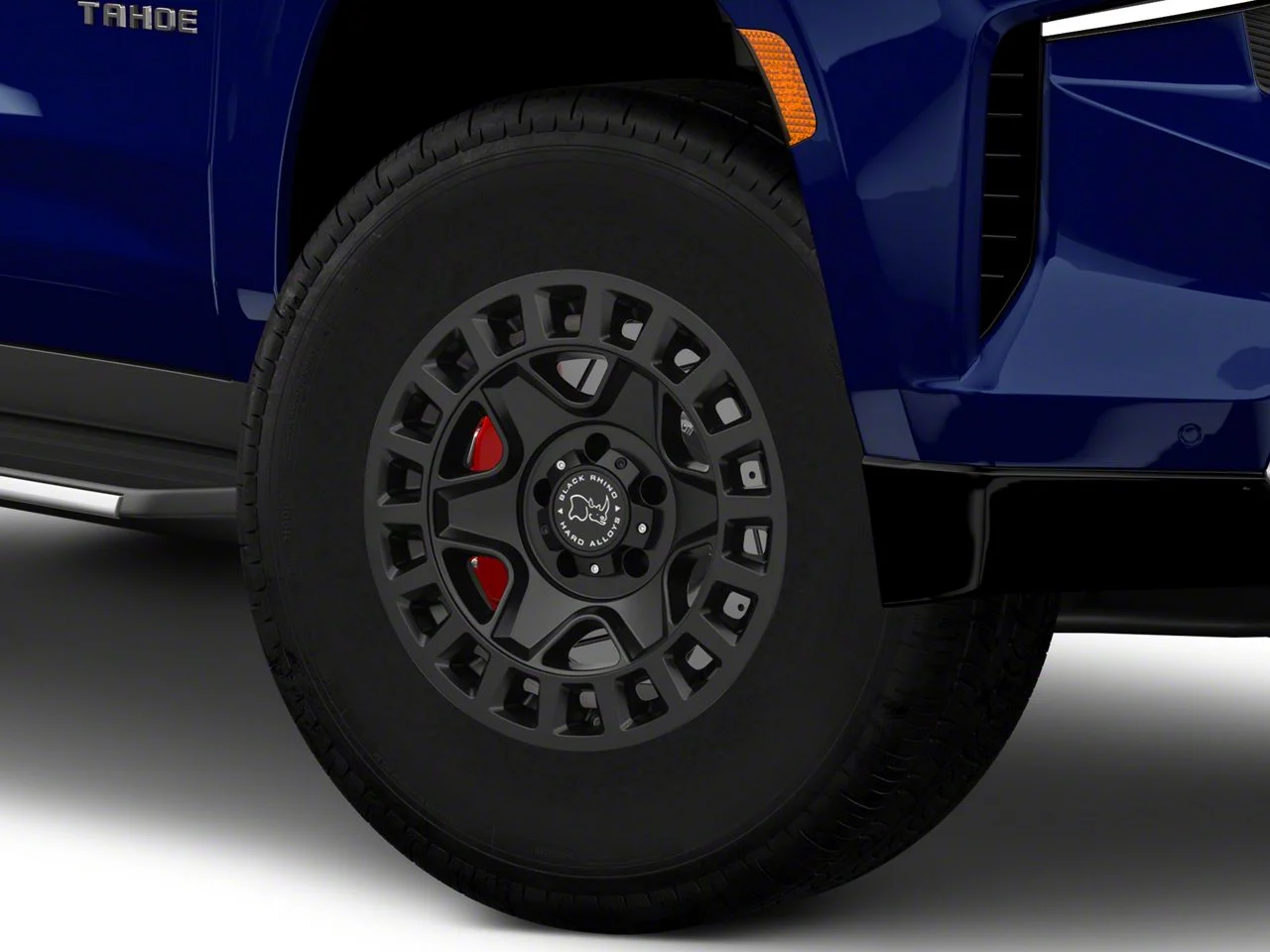 Black Rhino York Matte Black 6-Lug Wheel; 17x9; -12mm Offset (21-26 Tahoe)