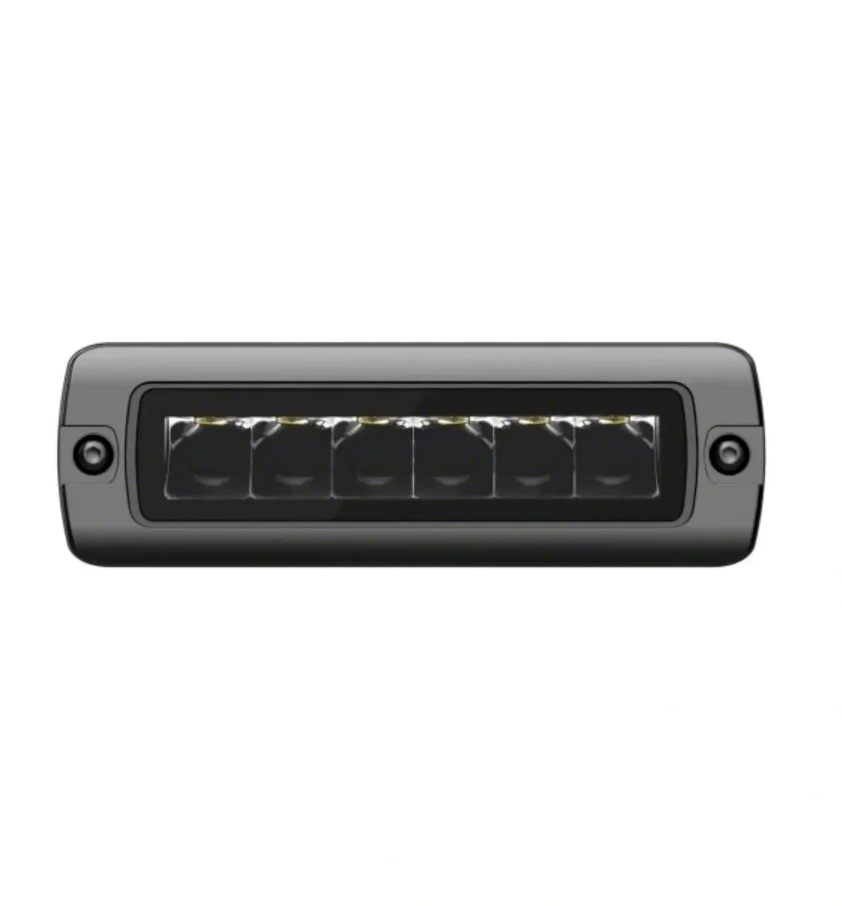 BMC Lights 3-Inch Hitch Bar Lighting Kit with Race Sport 7-Inch Blackout Series Lights; Flood Beam (19-26 RAM 2500)