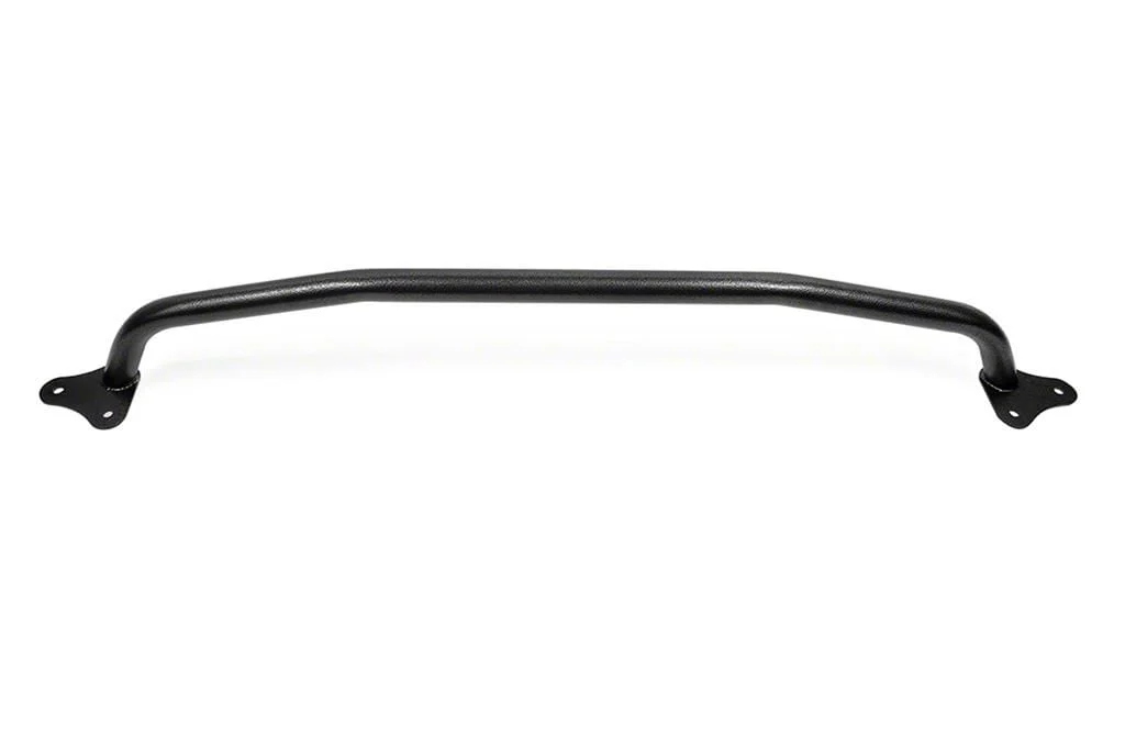 BMR Rear Bumper Support; Black Hammertone (15-26 Mustang)