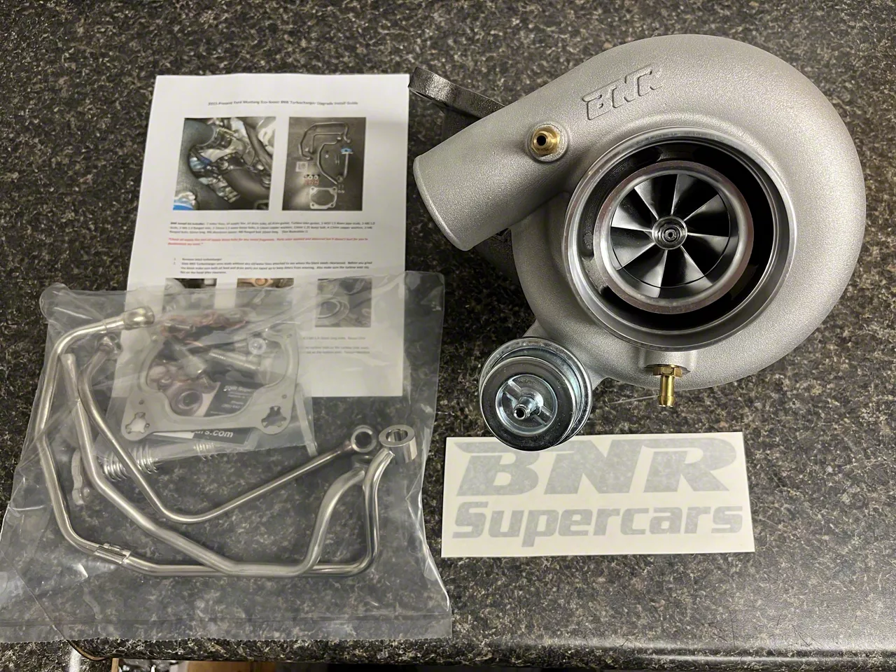 BNR Supercars BNR 525 Turbocharger Upgrade (15-23 Mustang EcoBoost)