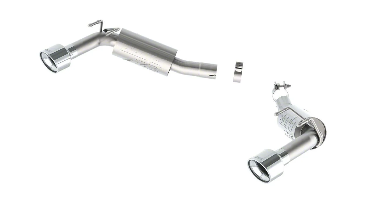 Borla ATAK Axle-Back Exhaust with Polished Tips (14-15 Camaro SS)