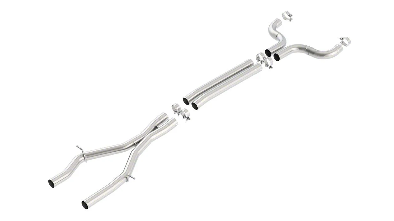 Borla Exhaust Connecting Pipes with X-Pipe (16-24 Camaro SS Coupe)