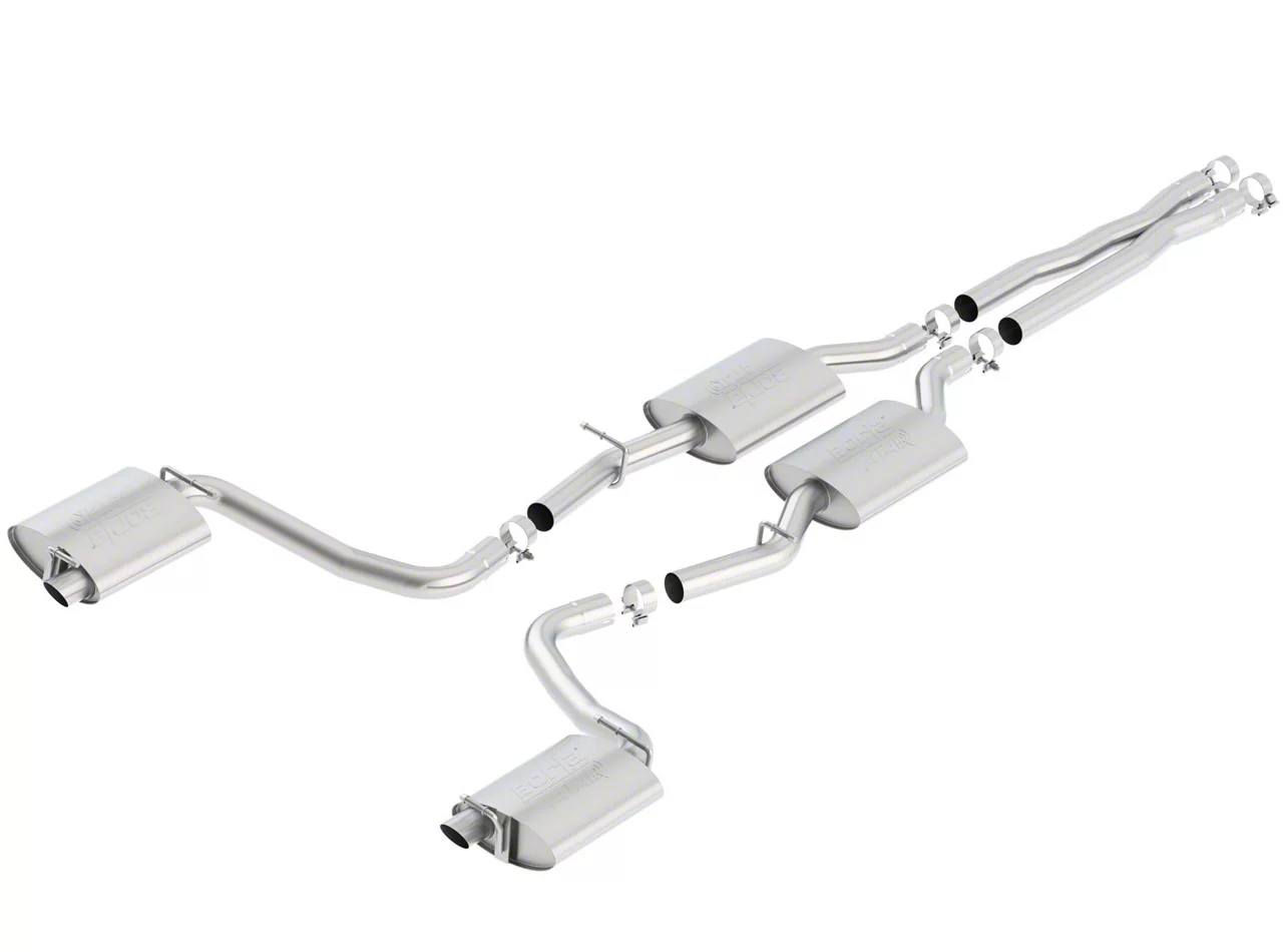 Borla ATAK Cat-Back Exhaust (15-23 5.7L HEMI Charger w/o MDS Valves)