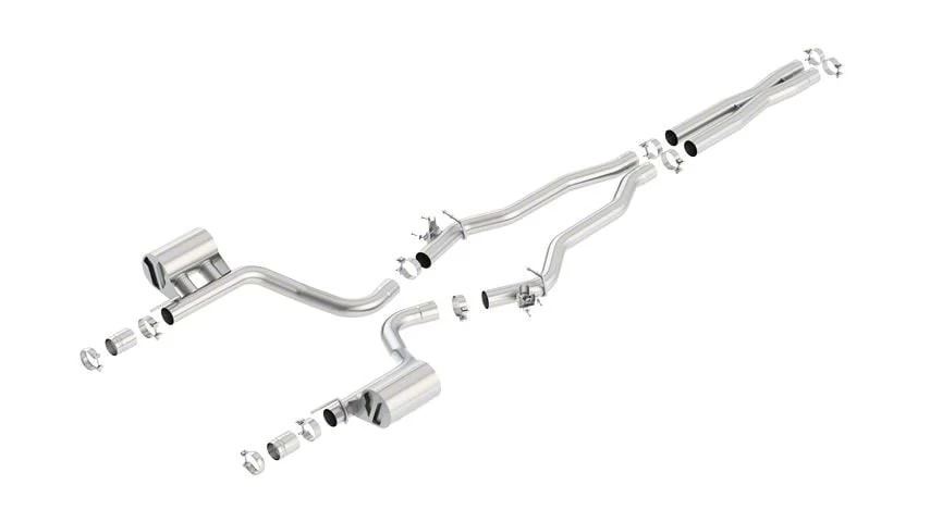 Borla ATAK Cat-Back Exhaust (15-23 6.2L HEMI Charger w/ MDS Valves)