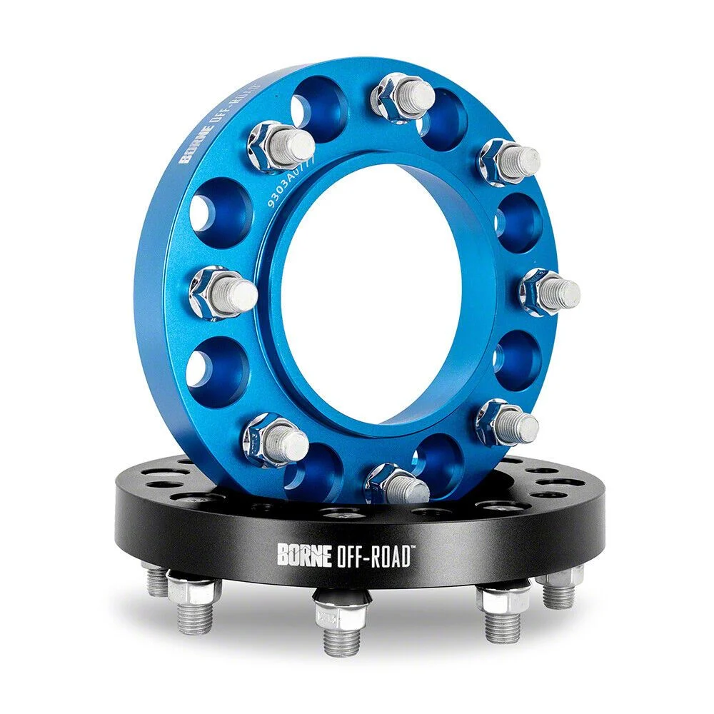 25mm Wheel Spacers; Blue (19-26 RAM 2500)