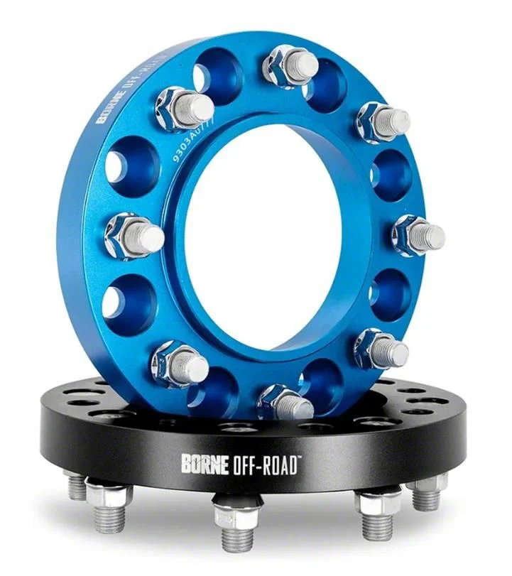 45mm Wheel Spacers; Blue (19-26 RAM 2500)