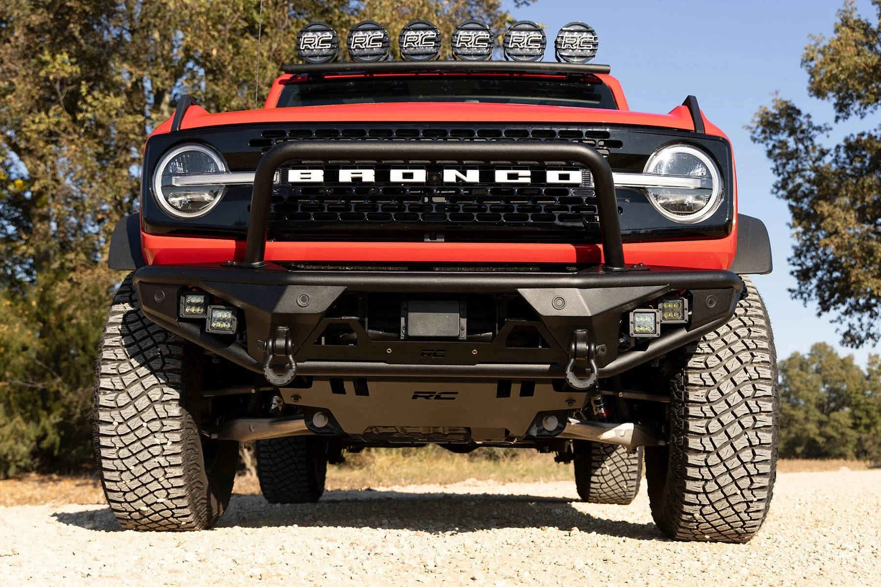 Tubular Front Bumper w/o Winch Plate, 2021+ Ford Bronco