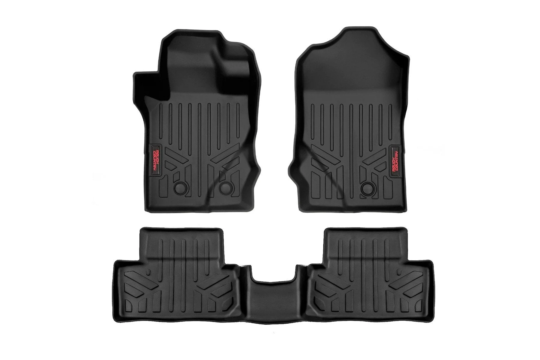 Front & Rear Floor Mats, 2 Door, 2021+ Ford Bronco
