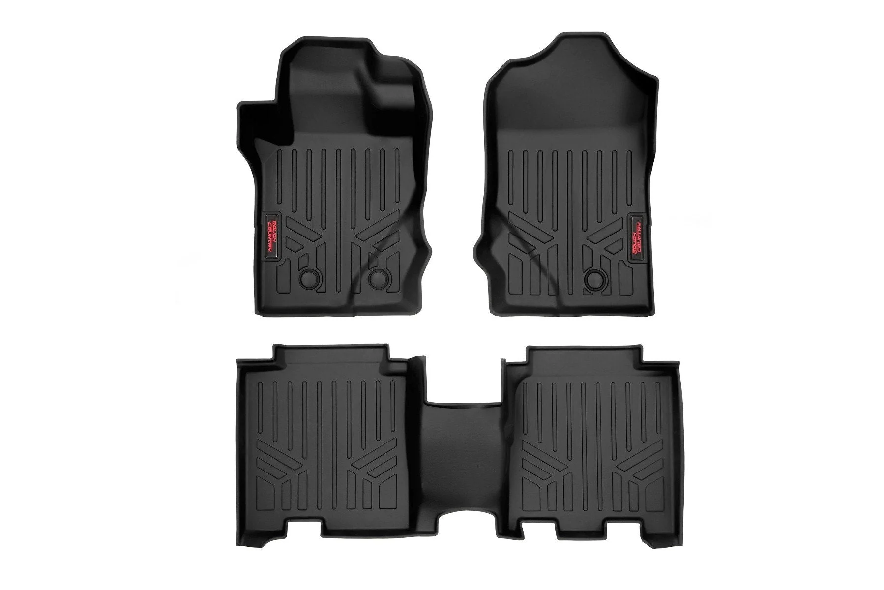 Floor Mats - Front & Rear, 4 Door, 2021+ Ford Bronco
