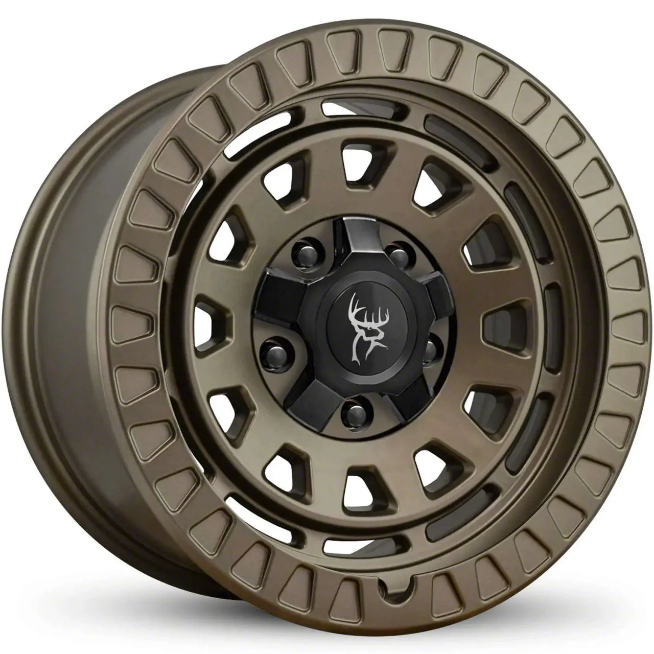 Buck Commander Venture All Satin Bronze Wheel; 17x9; 0mm Offset (07-13 Sierra 1500)