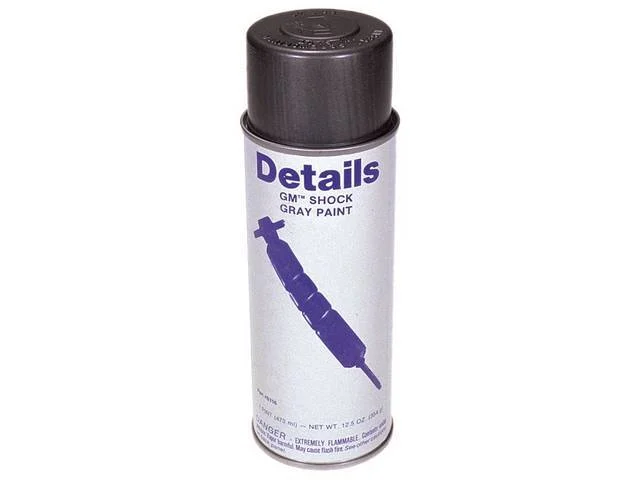 Shock Gray Aerosol Paint, 12 ounce acrylic enamel