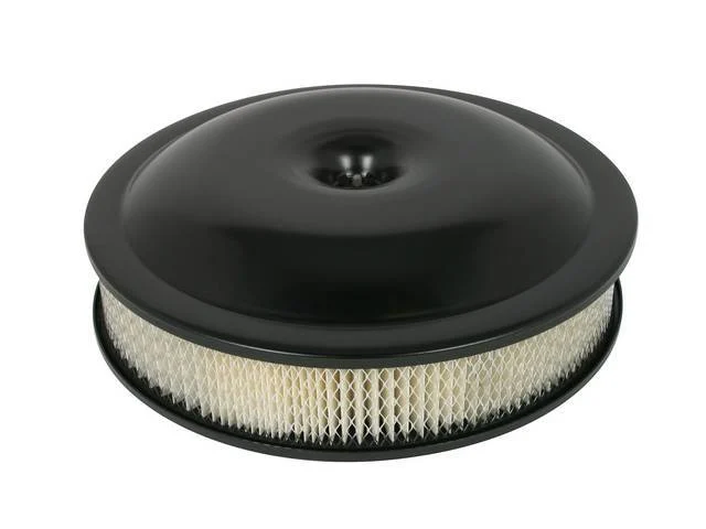 Air Cleaner Assembly, Black Lightweight Aluminum, 14 inch Drop Base, reproduction