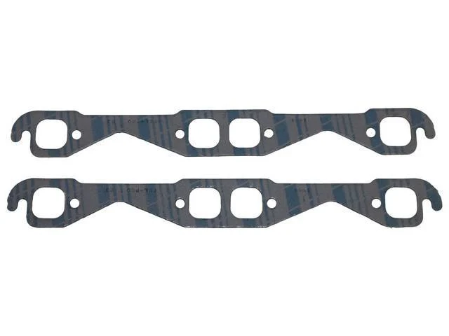 Exhaust Manifold / Header Gasket Set, 1.38 inch x 1.38 inch, Perforated Steel Core w/ anti-stick backing, Fel Pro