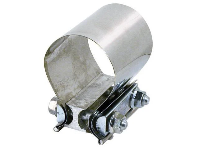 Clamp, Band, Unstepped, 2 1/2 Inch, best used w/ same size non-slip fit piping, stainless construction