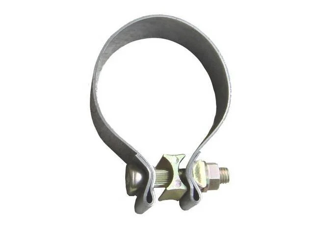 Clamp, Band, 3 Inch diameter w/ 1 inch width, best used on exhaust tips w/ slotted slip fit, stainless construction