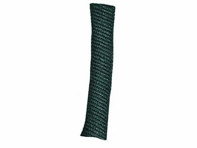Black Coated Fabric Wire Loom, 1/2 inch i.d., OE style, sold by the foot