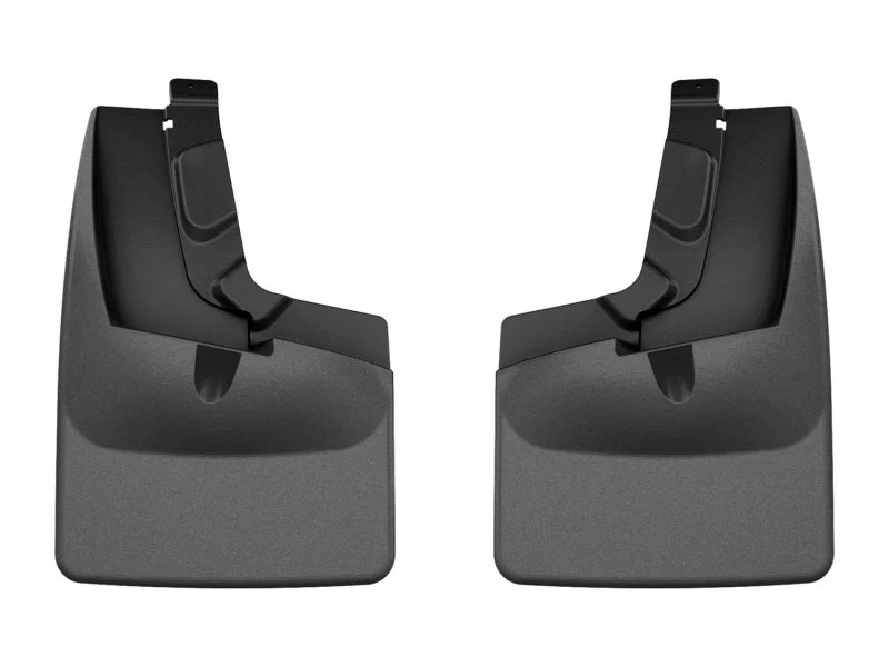 WeatherTech 21-23 Ford Ranger (Tremor Pkg.) No Drill Rear MudFlaps - Black