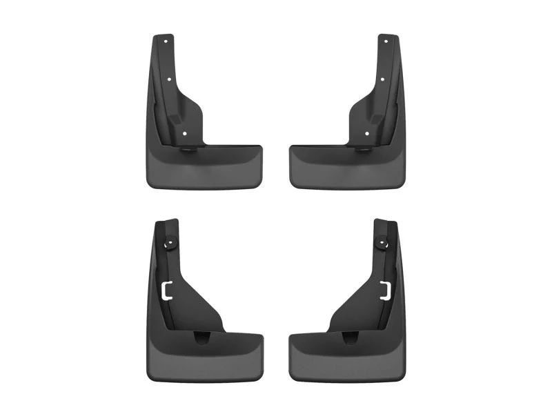 WeatherTech 2024 Toyota Grand Highlander (Incl. Hybrid) Front & Rear No Drill MudFlaps - Black