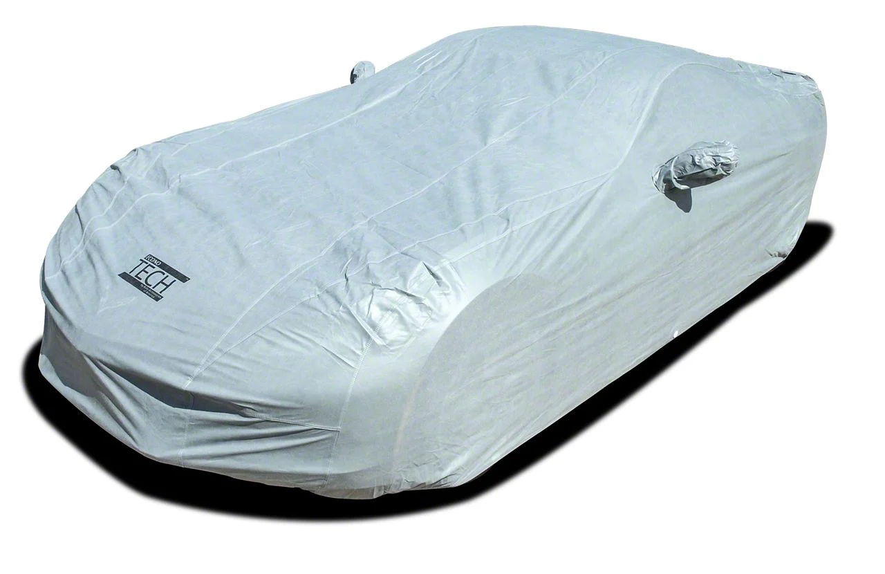 CA Econotech Indoor Car Cover; Gray (14-19 Corvette C7 Stingray)