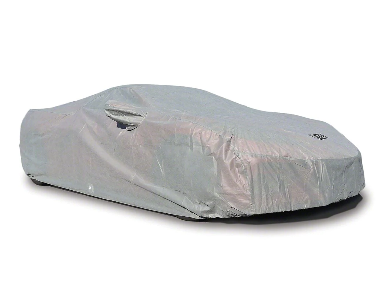CA Econotech Indoor Car Cover; Gray (20-26 Corvette C8 Stingray)