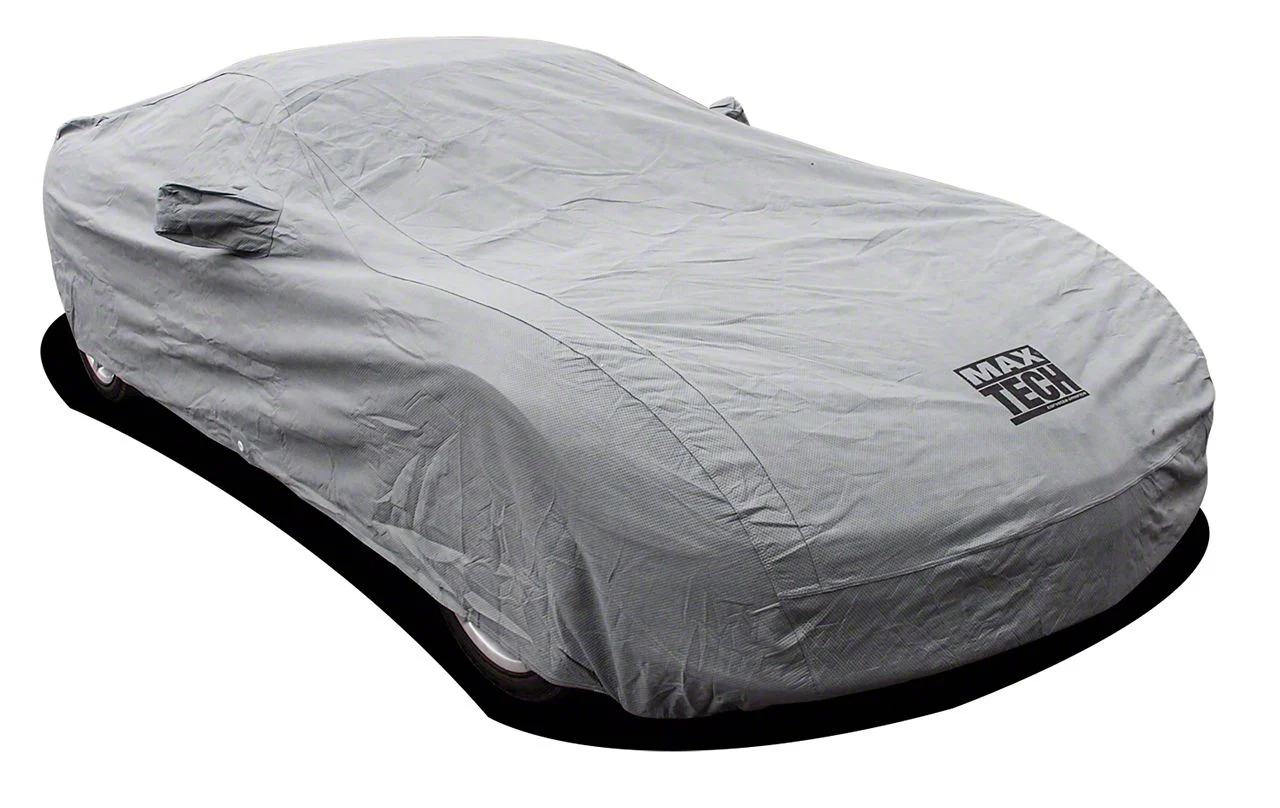 CA Maxtech Outdoor/Indoor Car Cover; Gray (05-13 Corvette C6, Excluding Grand Sport & Z06)