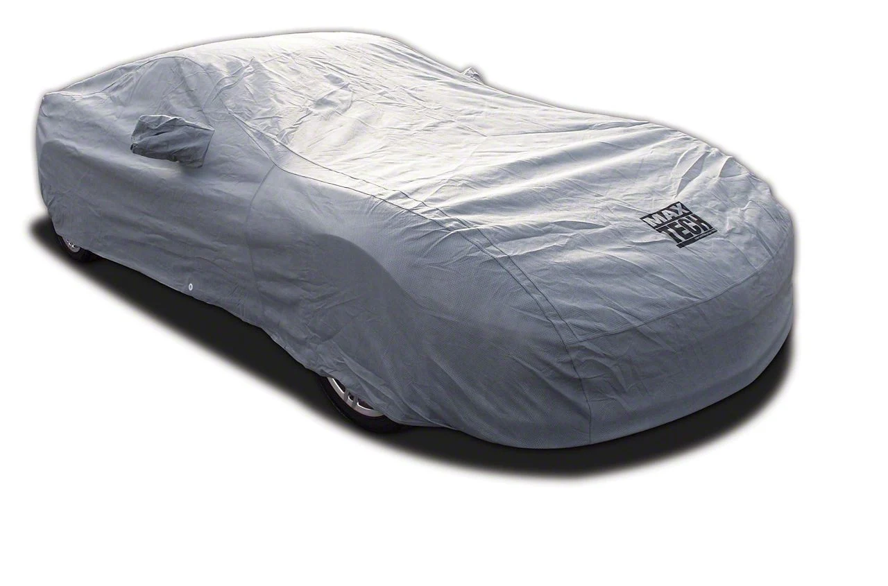 CA Maxtech Outdoor/Indoor Car Cover; Gray (06-13 Corvette C6 Grand Sport, Z06)