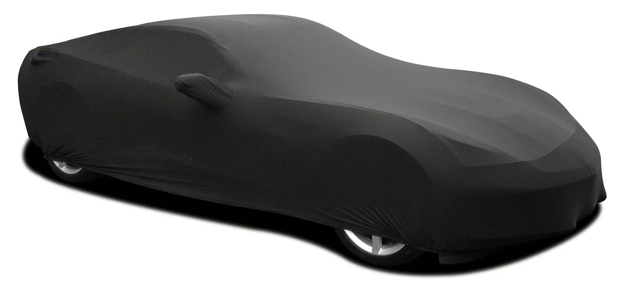 CA Onyx Indoor Car Cover; Black (14-19 Corvette C7)