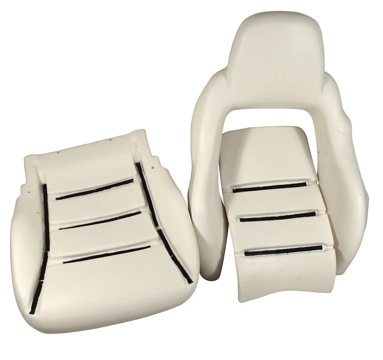 CA Sport Seat Foam; 6-Piece Set (05-11 Corvette C6)