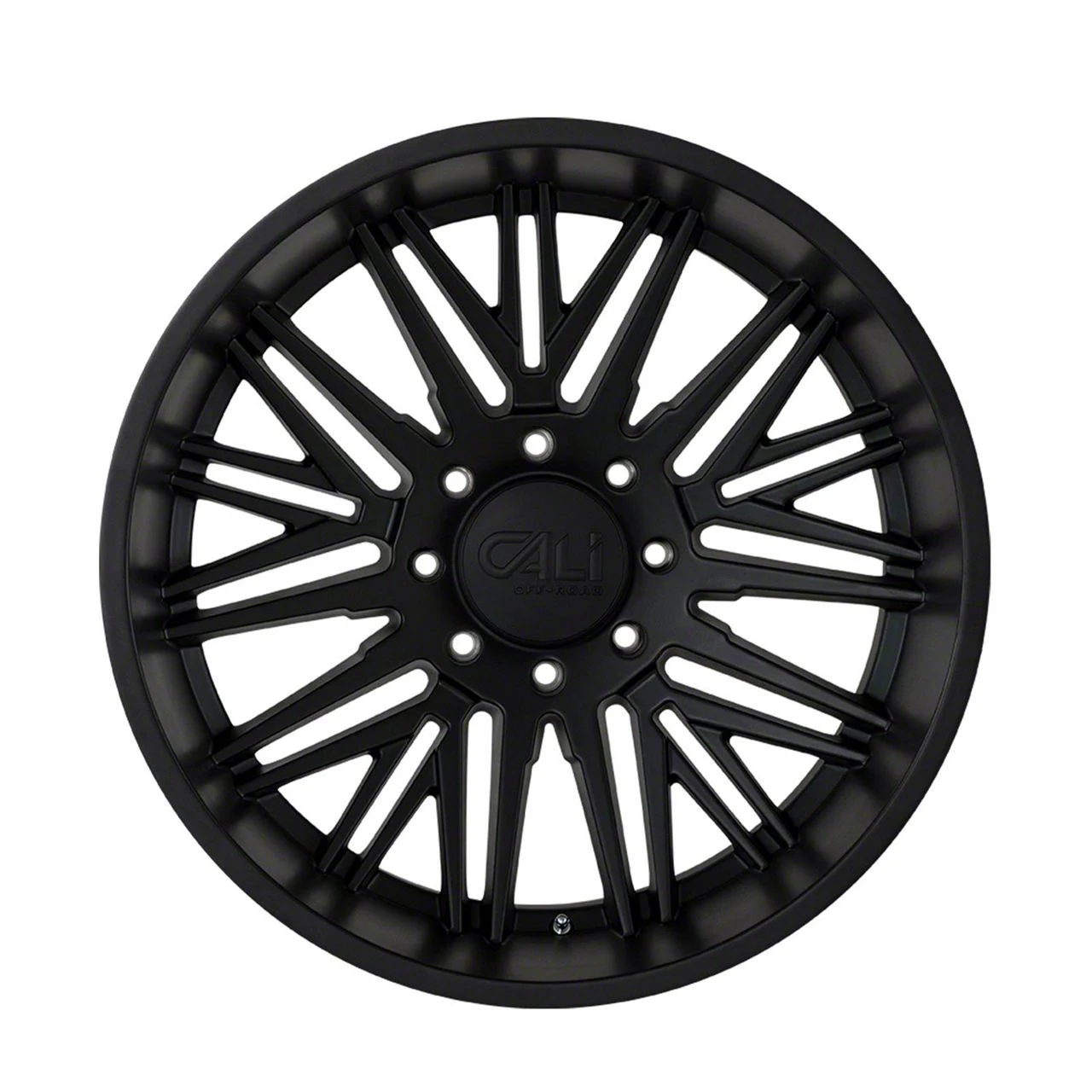 Cali Off-Road Rawkon Matte Black 6-Lug Wheel; 20x10; -25mm Offset (14-18 Sierra 1500)