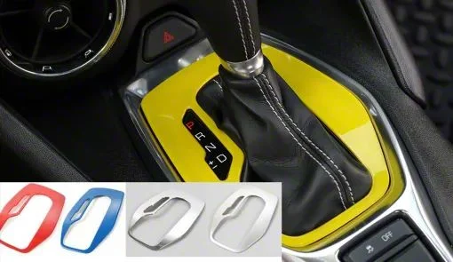 Gear Shift Panel; Carbon Fiber (16-24 Camaro w/ Automatic Transmission)