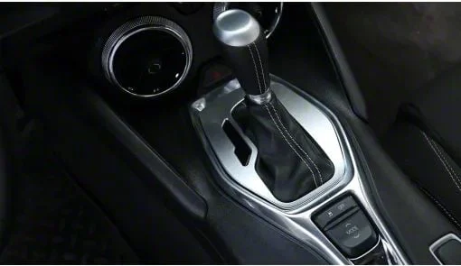 Gear Shift Panel; Silver (16-24 Camaro w/ Automatic Transmission)