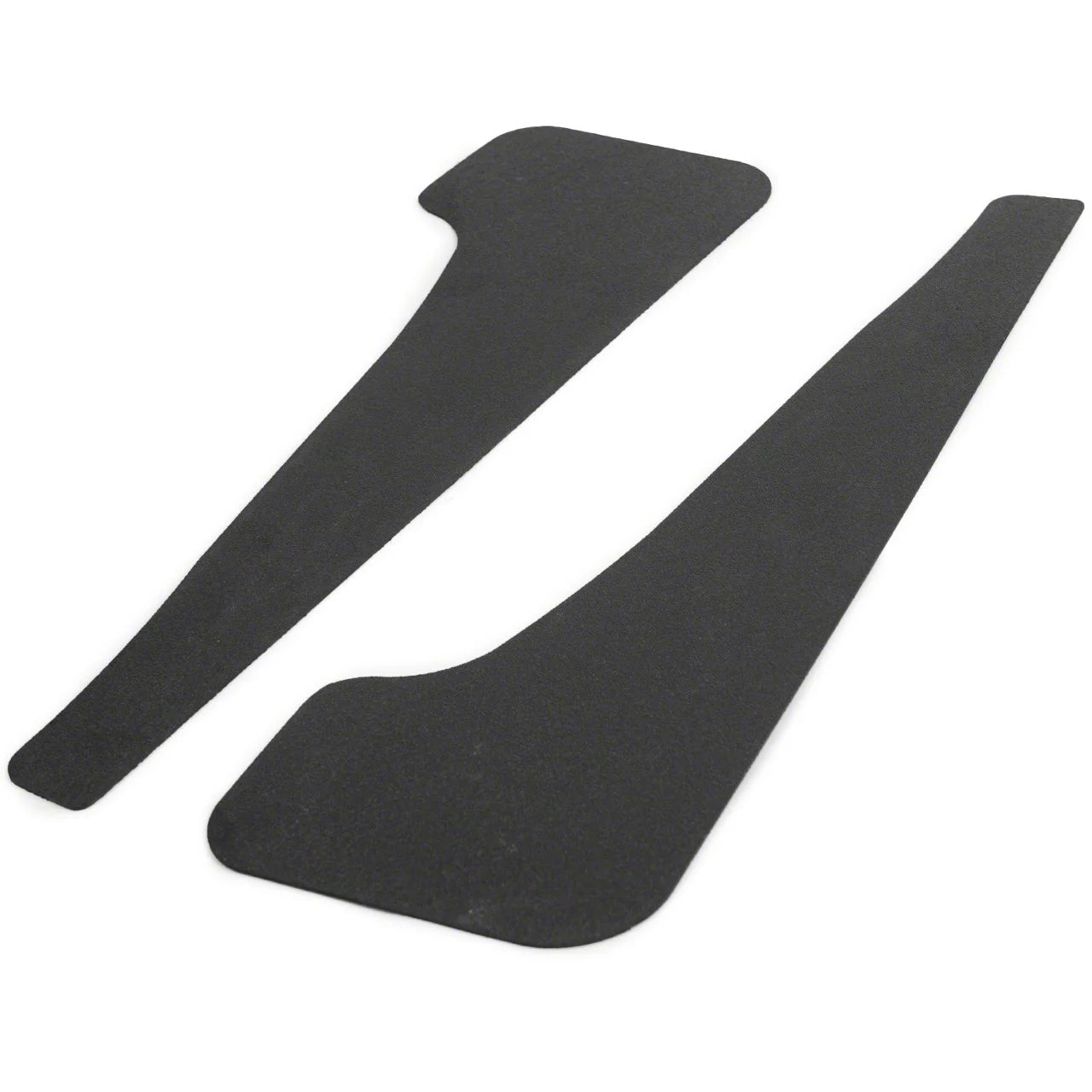 Mud Flaps; Rear; Satin Black Ice Vinyl (10-15 Camaro)