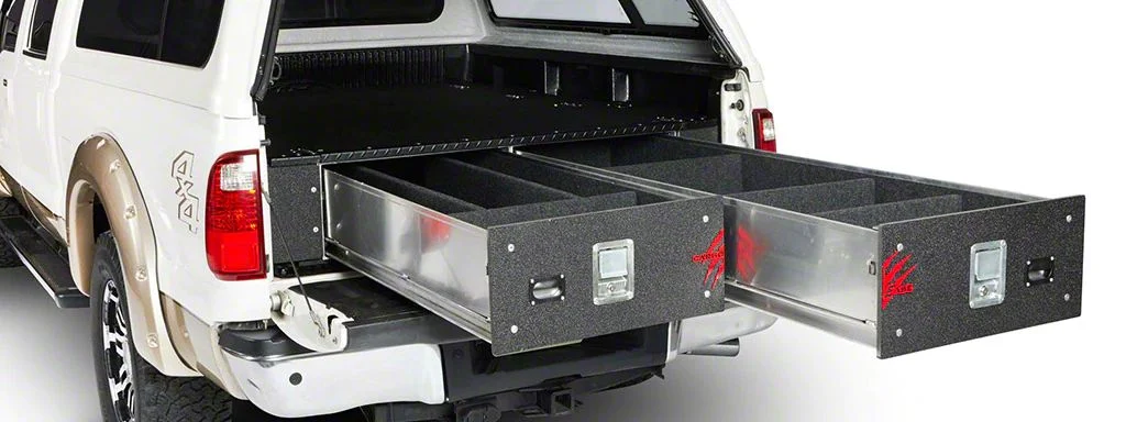 1-Drawer Mighty Locker; 12-Inch (03-18 RAM 2500 w/ 6.4-Foot Box & w/o RAM Box)