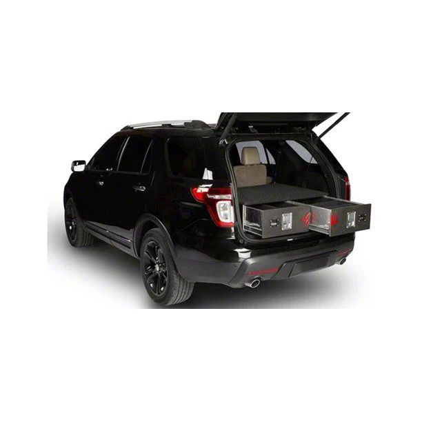 2-Drawer Mighty Locker; 12-Inch (03-18 RAM 2500 w/ 6.4-Foot Box & w/o RAM Box)