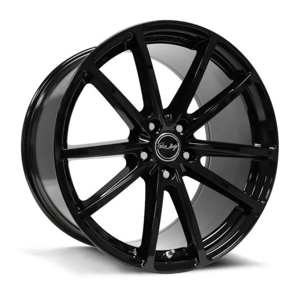 Carroll Shelby Wheels CS10 Gloss Black Wheel; Rear Only; 20x11; 50mm Offset (24-26 Mustang)