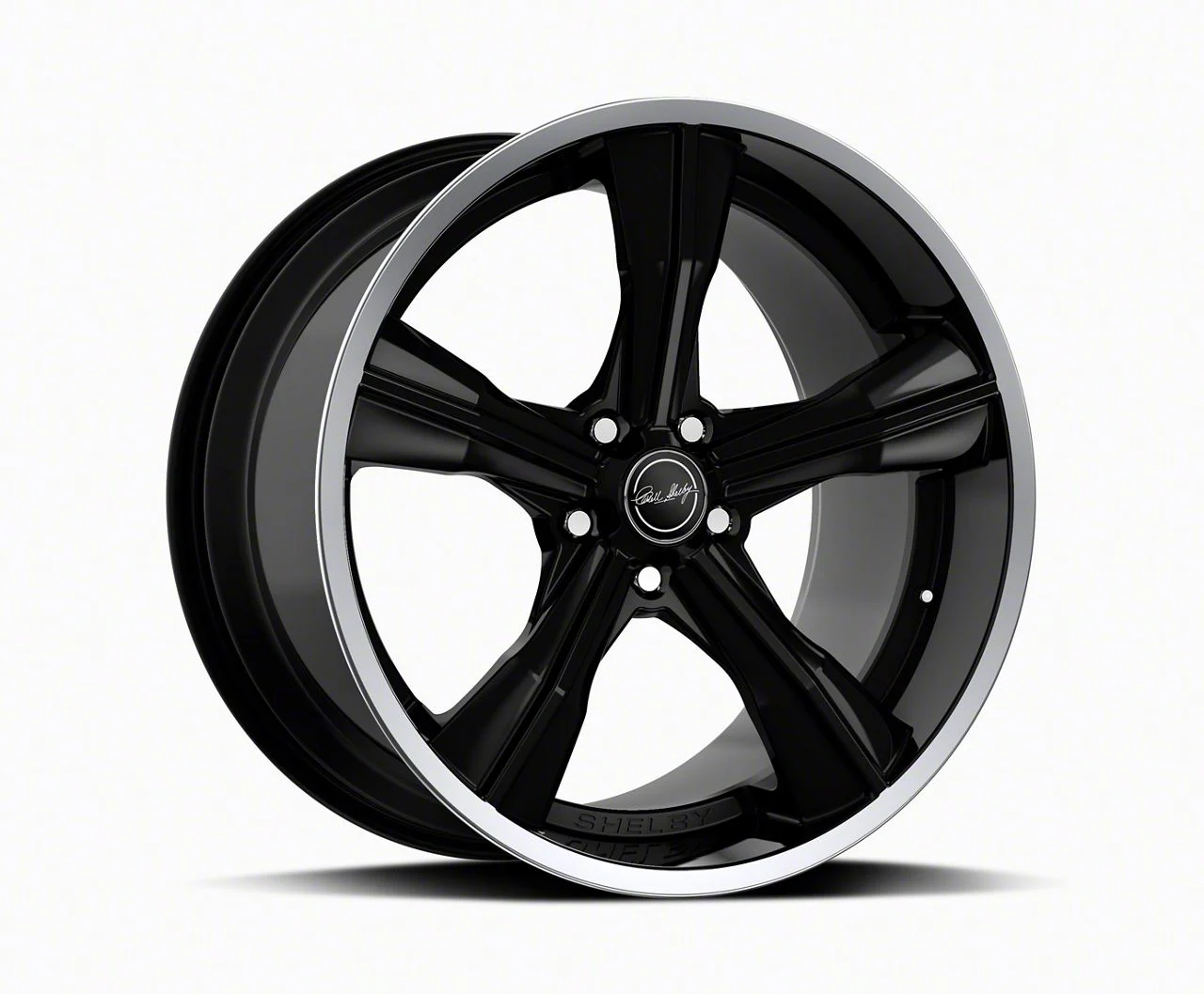 Carroll Shelby Wheels CS11 Gloss Black Wheel; Rear Only; 20x11; 50mm Offset (24-26 Mustang)