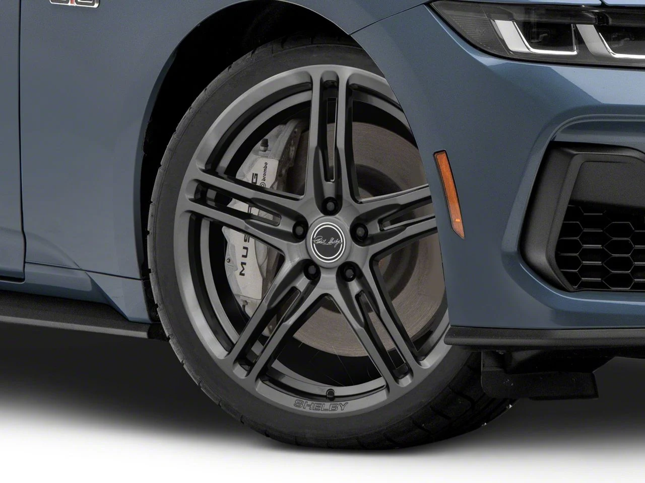 Carroll Shelby Wheels CS14 Gunmetal Wheel; 20x9.5; 40mm Offset (24-26 Mustang)