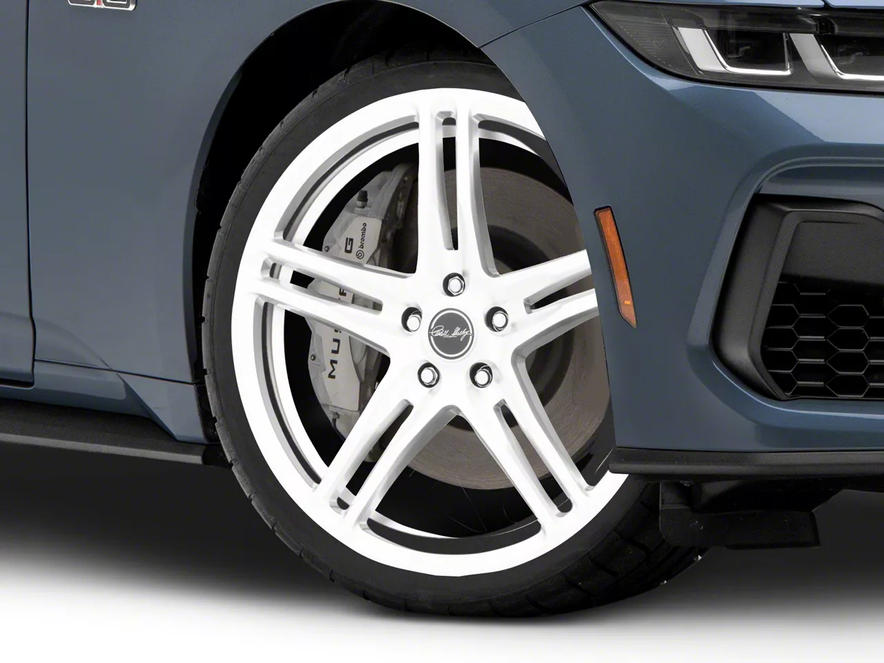 Carroll Shelby Wheels CS14 Hyper Silver Wheel; 20x9.5; 40mm Offset (24-26 Mustang)