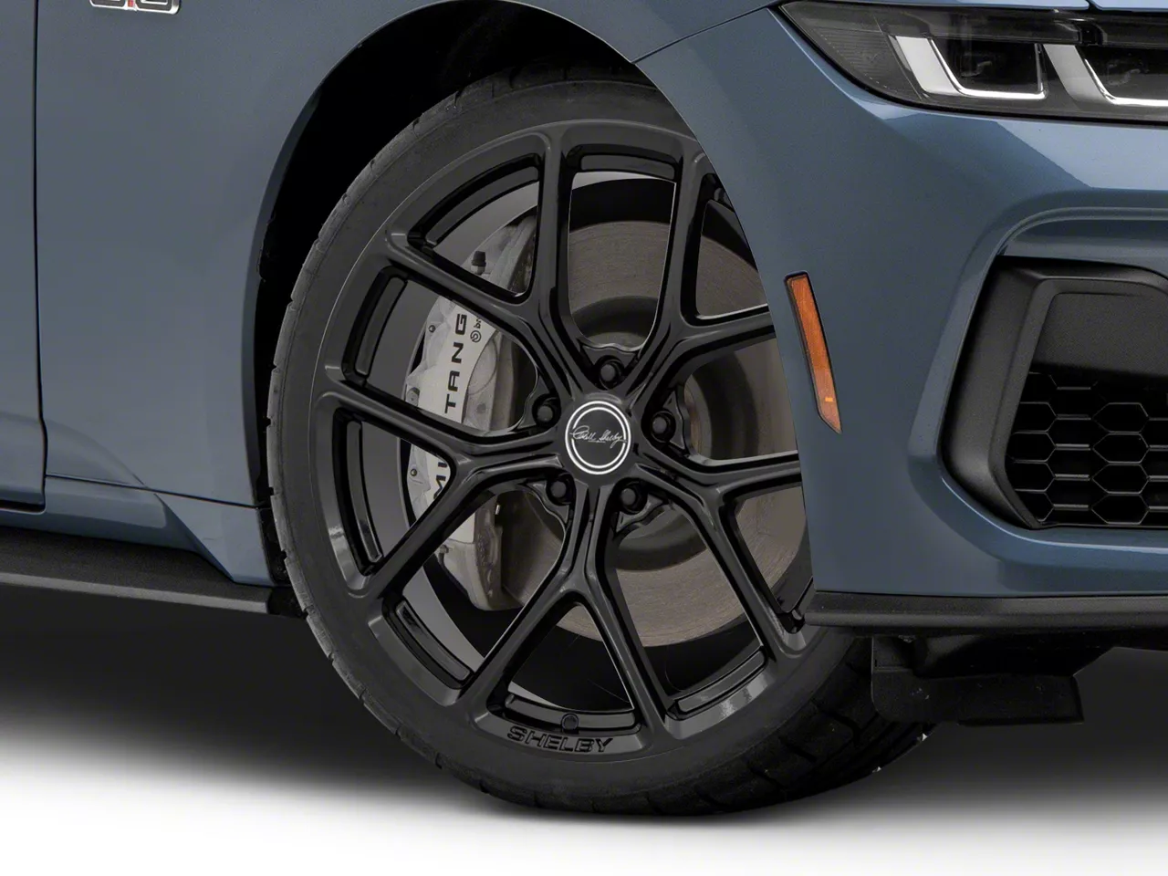 Carroll Shelby Wheels CS3 Gloss Black Wheel; 20x9.5; 40mm Offset (24-26 Mustang)