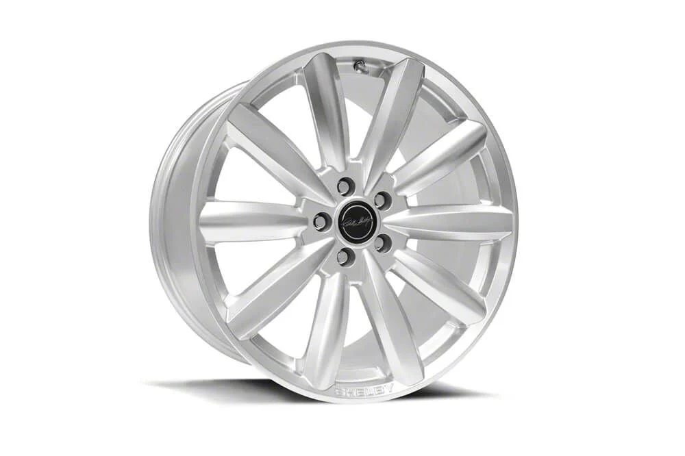 Carroll Shelby Wheels CS80 Chrome Powder Wheel; 20x9.5; 37mm Offset (24-26 Mustang)