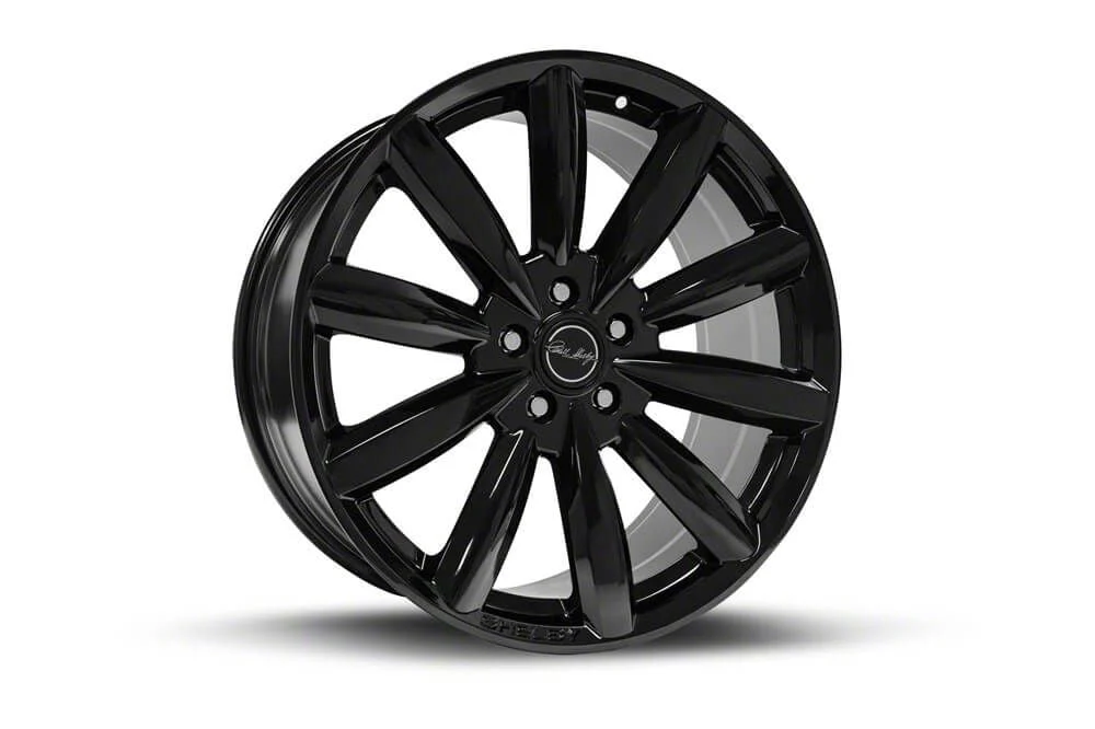 Carroll Shelby Wheels CS80 Gloss Black Wheel; 20x9.5; 37mm Offset (24-26 Mustang)