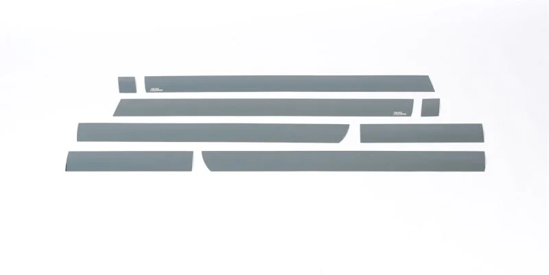 Putco 15-19 Chevy Silverado HD - Crew Cab Dually (8pcs) Black Platinum Rocker Panels