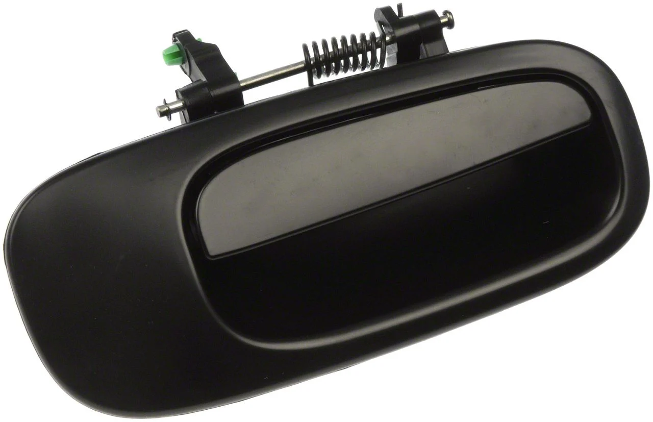 Exterior Door Handle; Smooth Black; Passenger Side (08-10 Challenger)