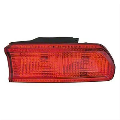 Replacement Outer Tail Light; Chrome Housing; Red Lens; Passenger Side (08-14 Challenger)