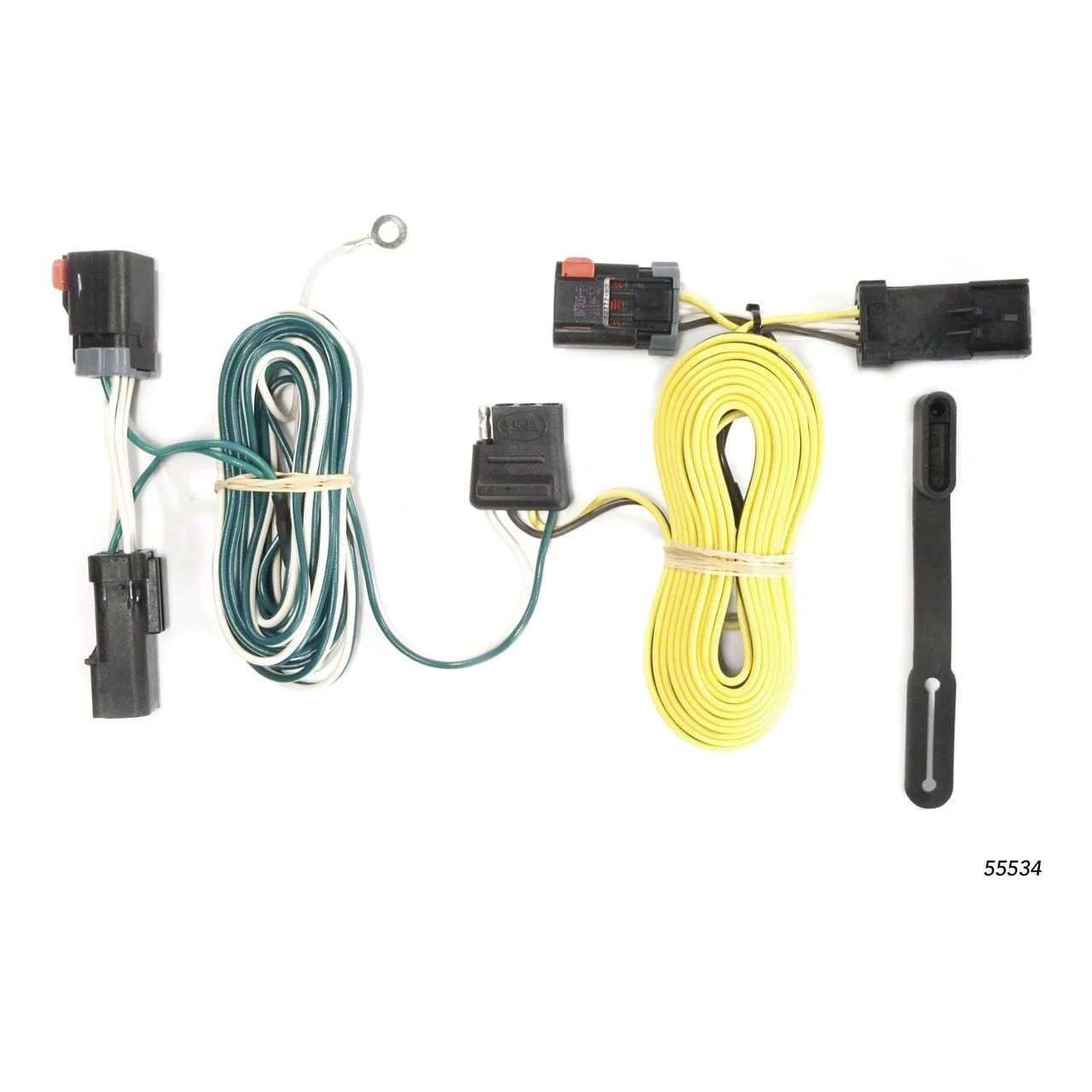 4-Way Flat Output Hitch Wiring Harness (06-10 Charger)