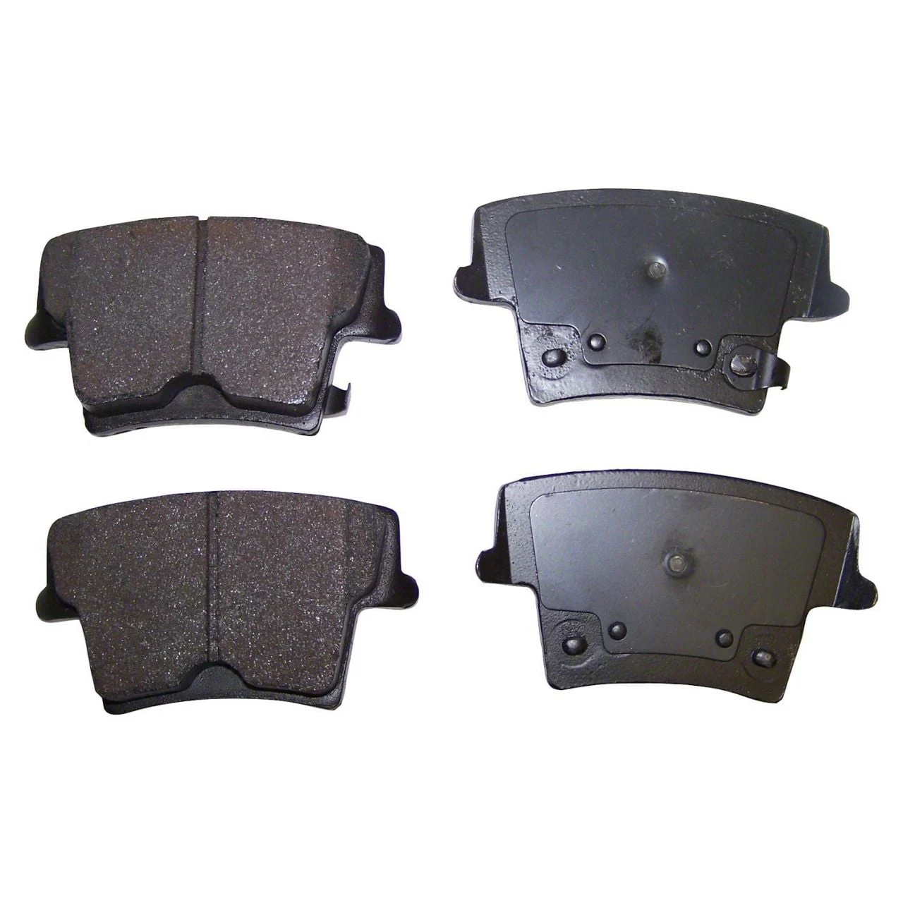 Brake Pads; Rear Pair (06-10 Charger w/ Single or Dual Piston Front Calipers & 320mm Rear Rotors)