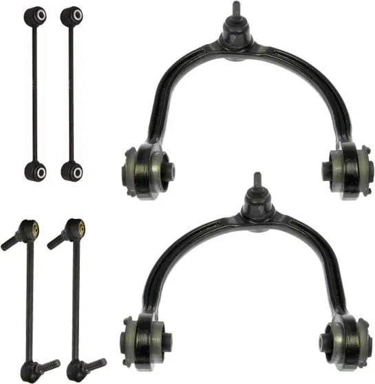 Front Upper Control Arms with Ball Joints and Sway Bar Links (17-19 AWD Charger)