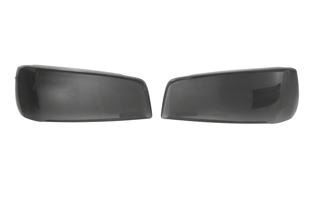 Headlight Covers; Smoked (06-10 Charger)