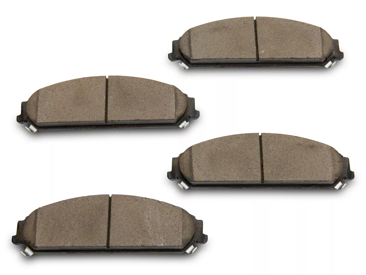 C&L Super Sport Ceramic Brake Pads; Front Pair (09-23 Challenger w/ Dual Piston Front Calipers)